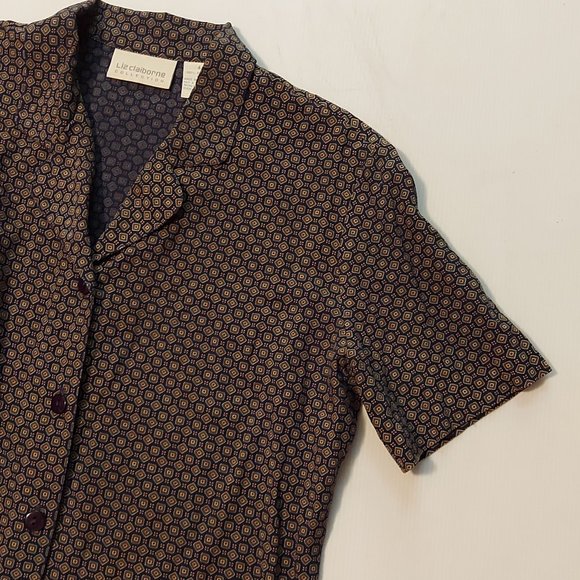 Liz Claiborne s/s blouse - Picture 3 of 4